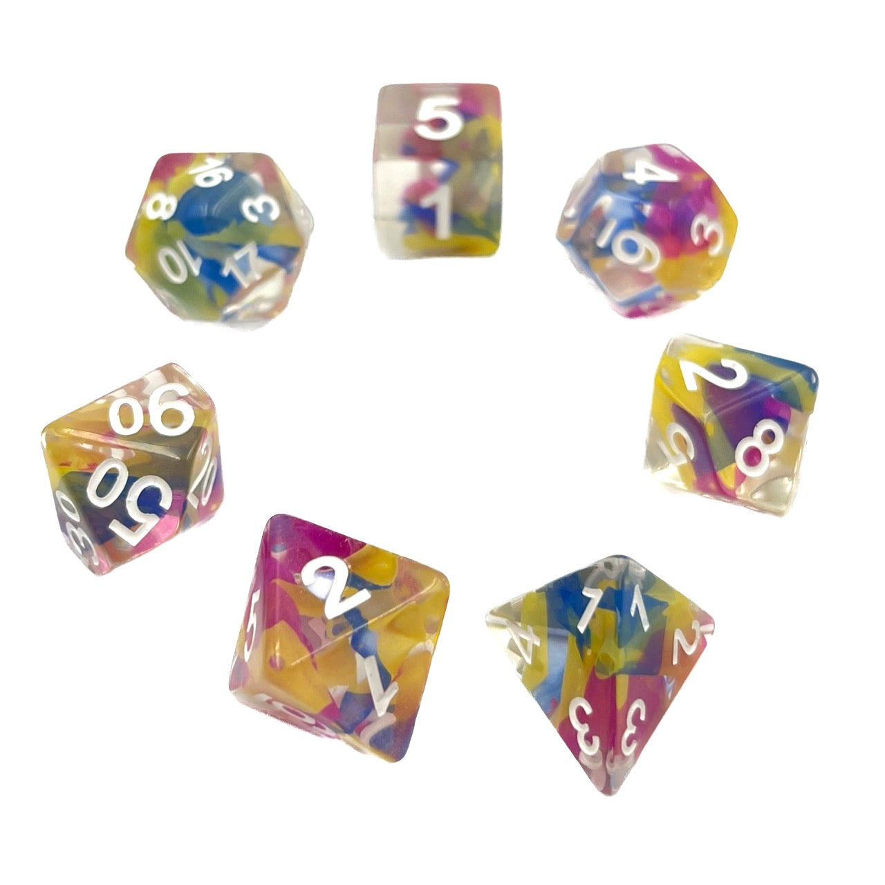 dice4friends-7-teiliges-rpg-w-rfelset-evil-spell-transparent-7-w-rfel image 2