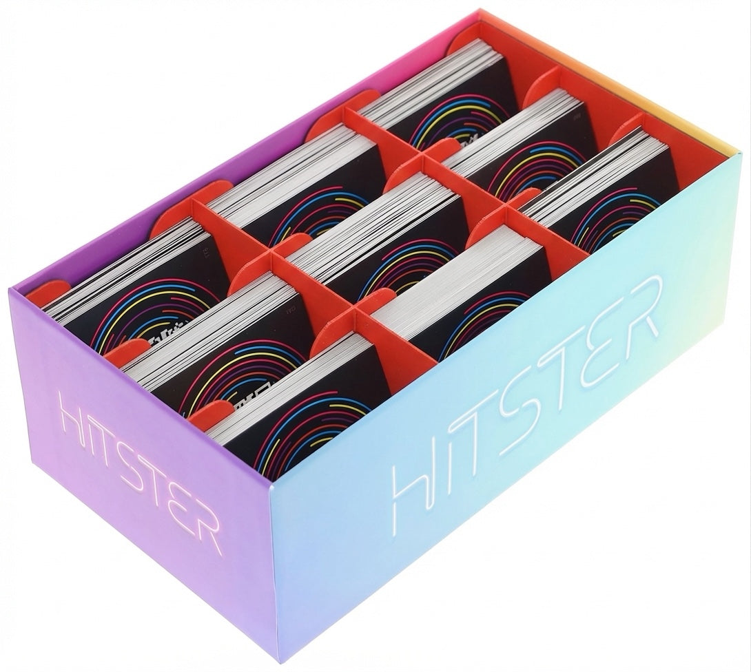 feldherr-hitster-organizer-karteneinsatz-cherry-red-900-karten image 8