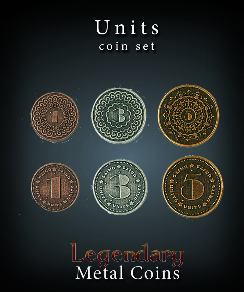 drawlab-legendary-metal-coins-unit-set-metallm-nzen-24er image 2