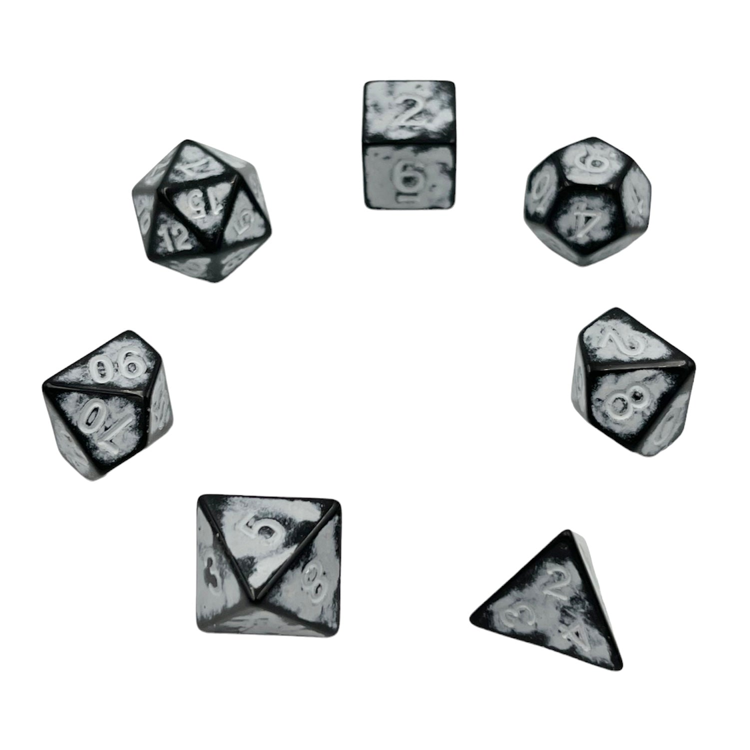 dice4friends-ancient-dark-knight-white-w-rfelset-7-teilig image 2