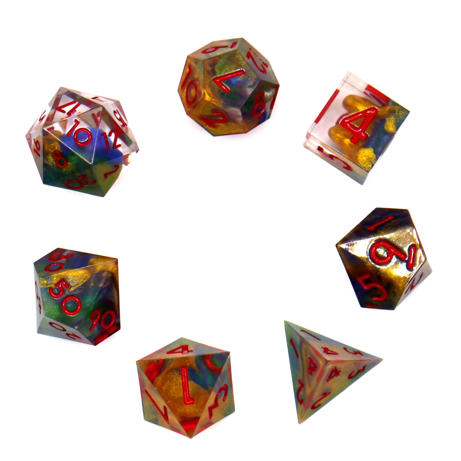dice4friends-mehrfarbig-w-rfelset-stardust-magic-w-rfel-7-teilig image 3
