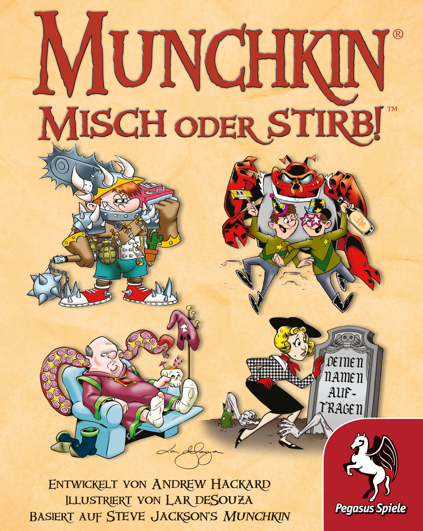 munchkin-misch-oder-stirb-kartenspiel-erweiterung-4-sets-fantasy image 2