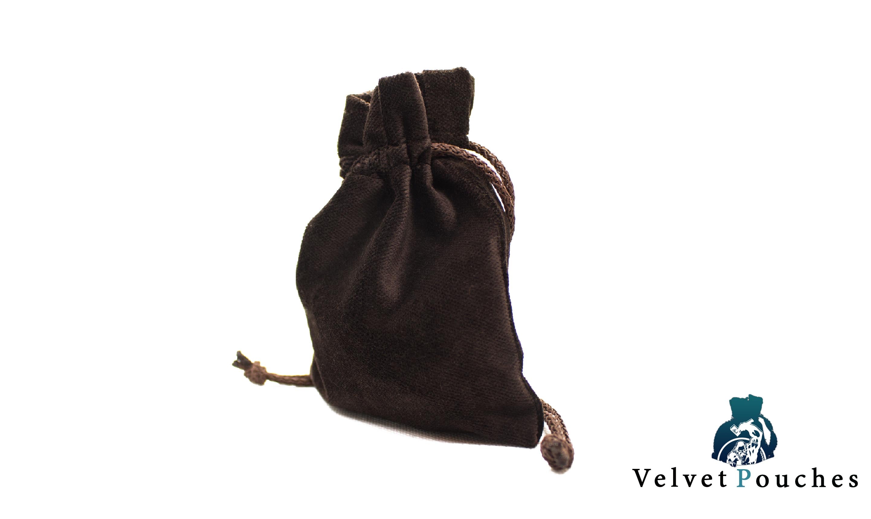 drawlab-pouches-dice-bags-brown-velvet-pouch-w-rfelbeutel-braun image 1