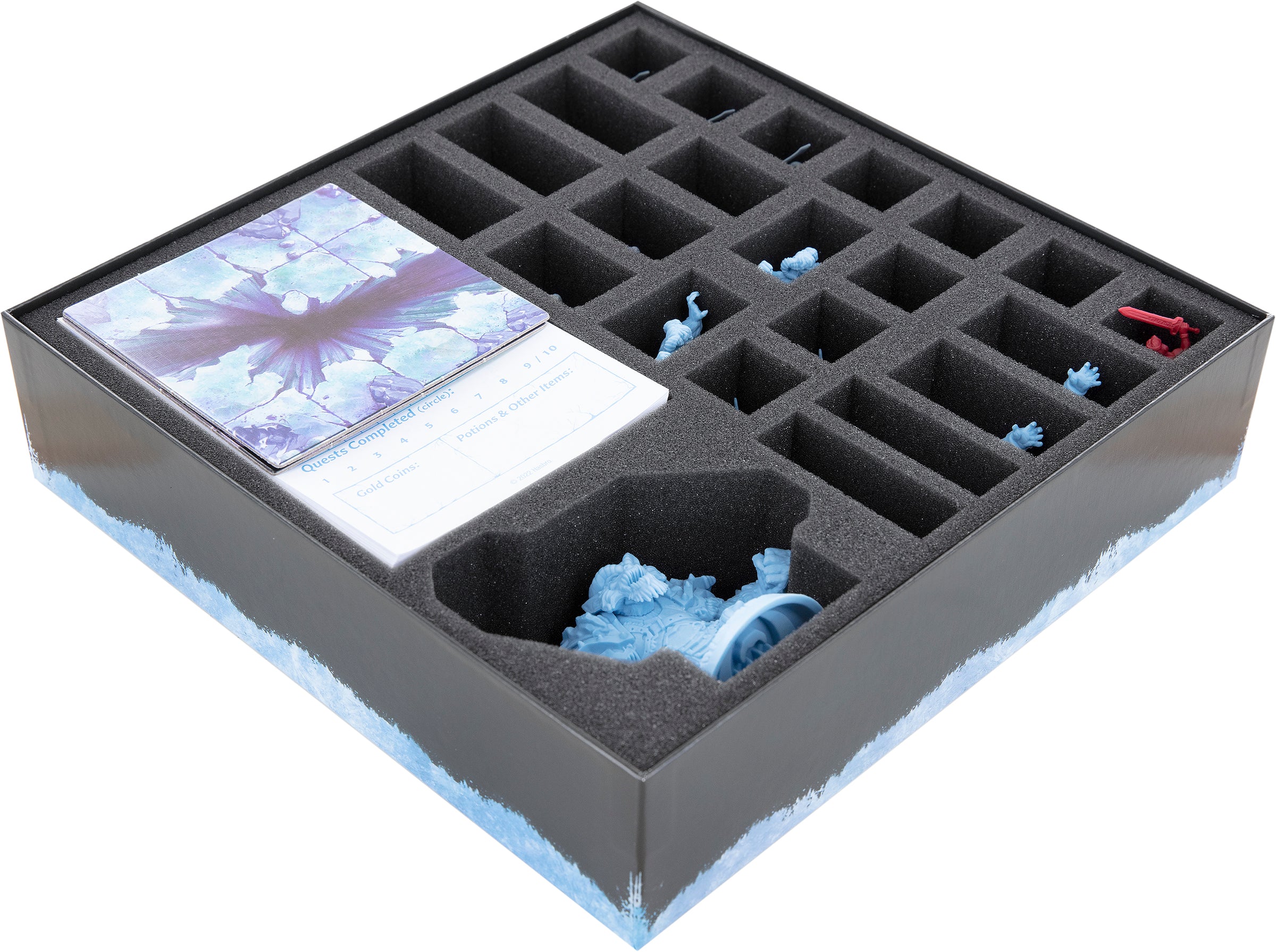 feldherr-card-holders-heroquest-frozen-horror-einlage-kartenhalter image 1