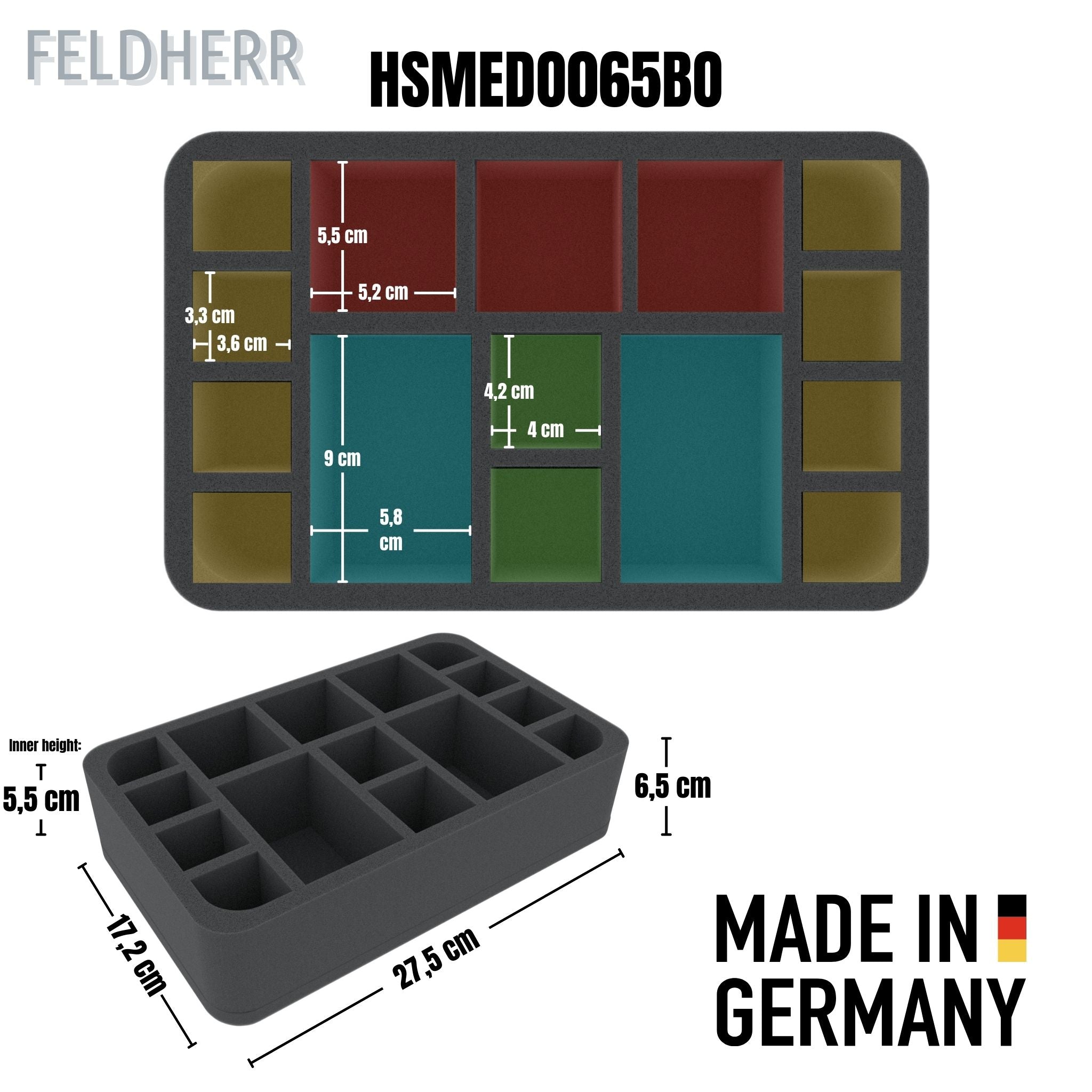 feldherr-bags-medium-tasche-kill-team-tomb-world-50-f-cher image 7