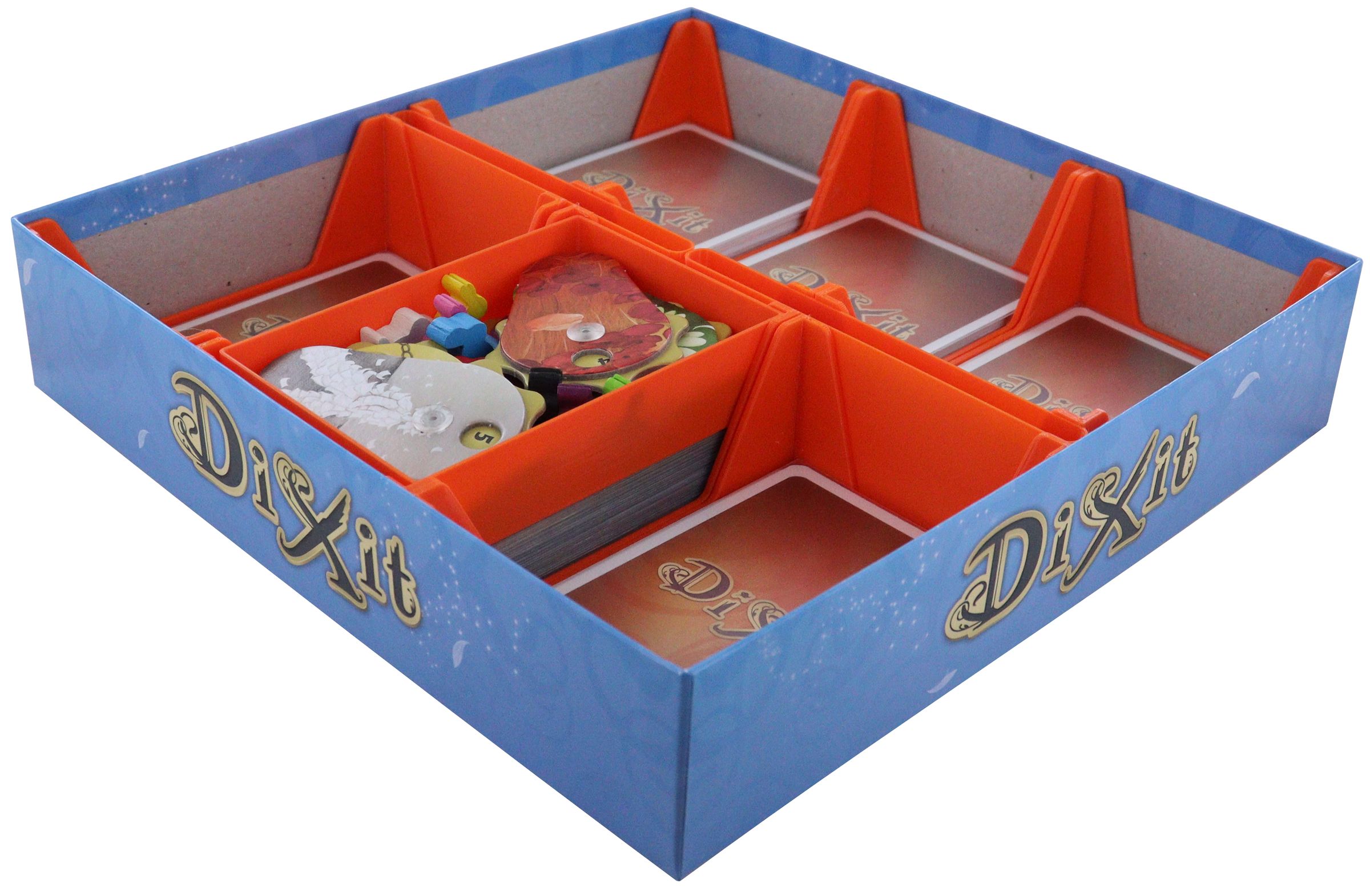 feldherr-organizer-einsatz-f-r-dixit-grundspiel-box-kunststoff image 1