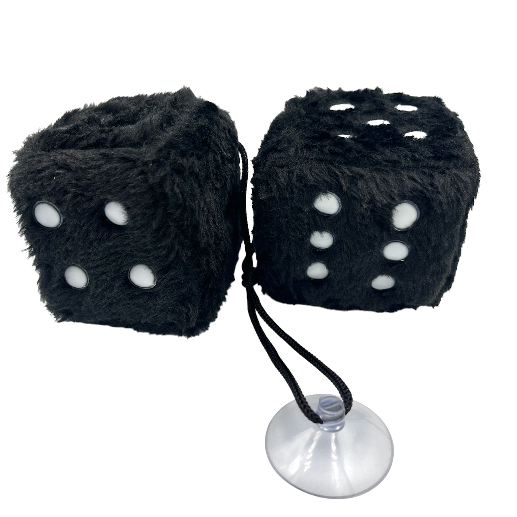dice4friends-pl-schw-rfel-schwarz-auto-2er-set-polyester image 1
