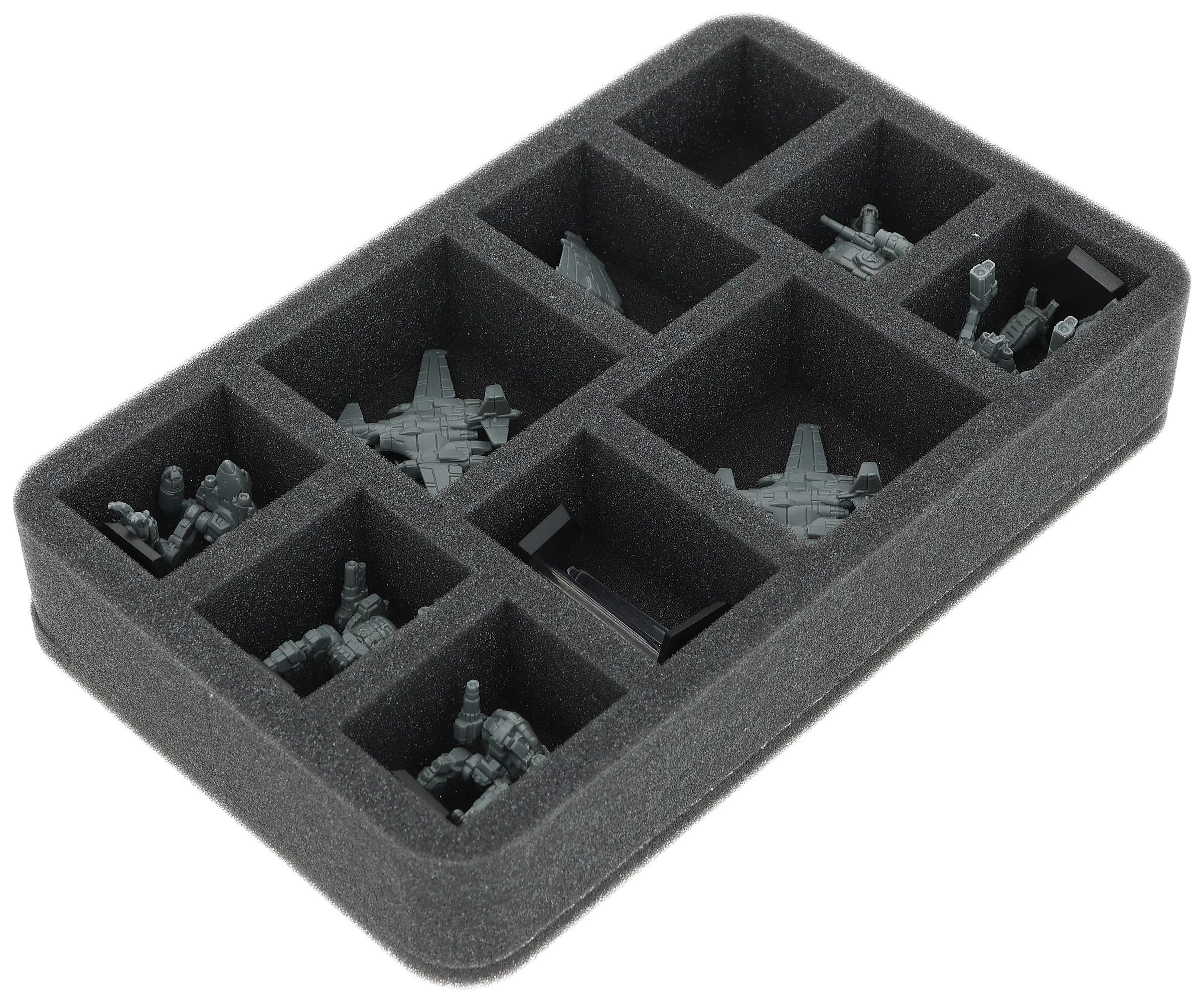 feldherr-foam-trays-hs050a167-schaumeinlage-battletech-10-mechs image 1