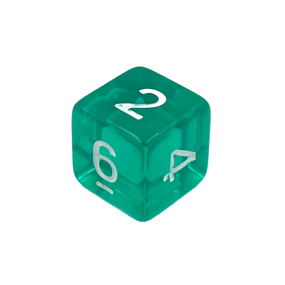 dice4friends-d6-augenw-rfel-transparent-ice-mint-t-rkis-1-w-rfel image 1
