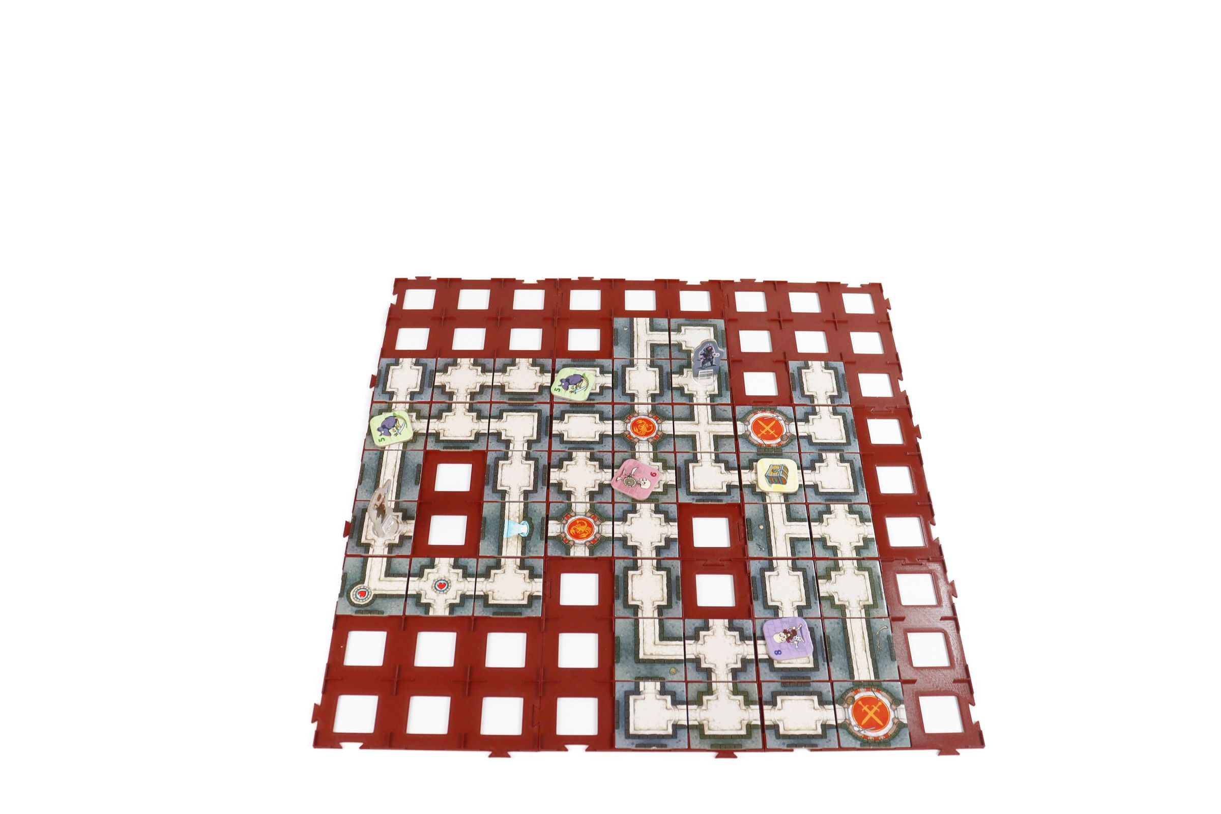 feldherr-terrain-karak-labyrinth-raster-9er-set-81-pl-ttchen image 4