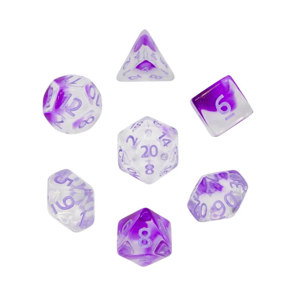 dice4friends-rpg-w-rfelset-7-teilig-nebula-lavender-transparent image 1