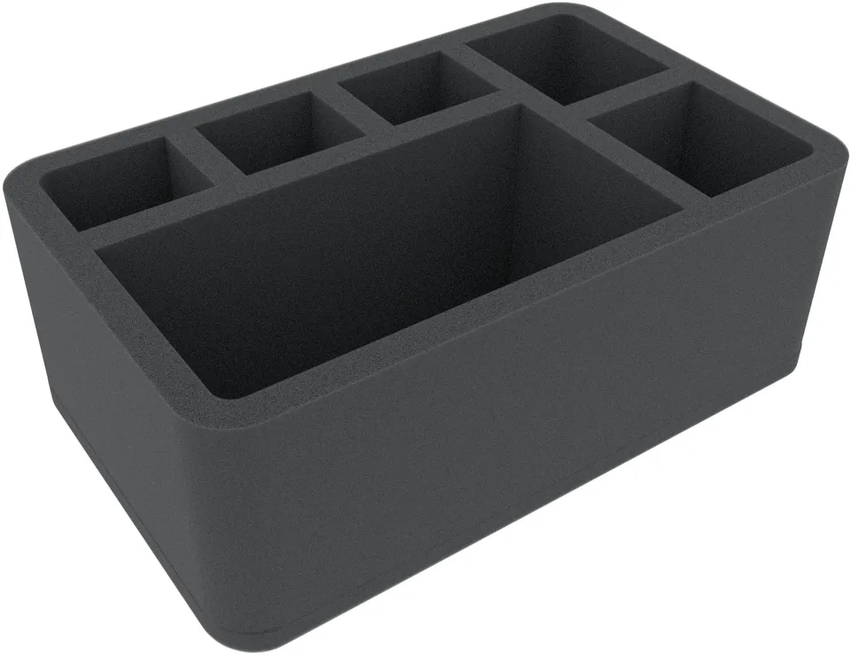 feldherr-hsmfak100bo-schaumstoffeinlage-100-mm-6-f-cher-half-size image 1