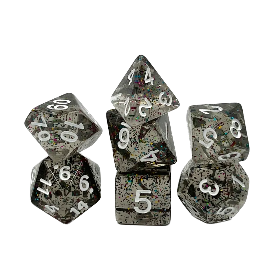 dice4friends-confetti-dark-rainbow-rpg-w-rfelset-7er-transparent image 1