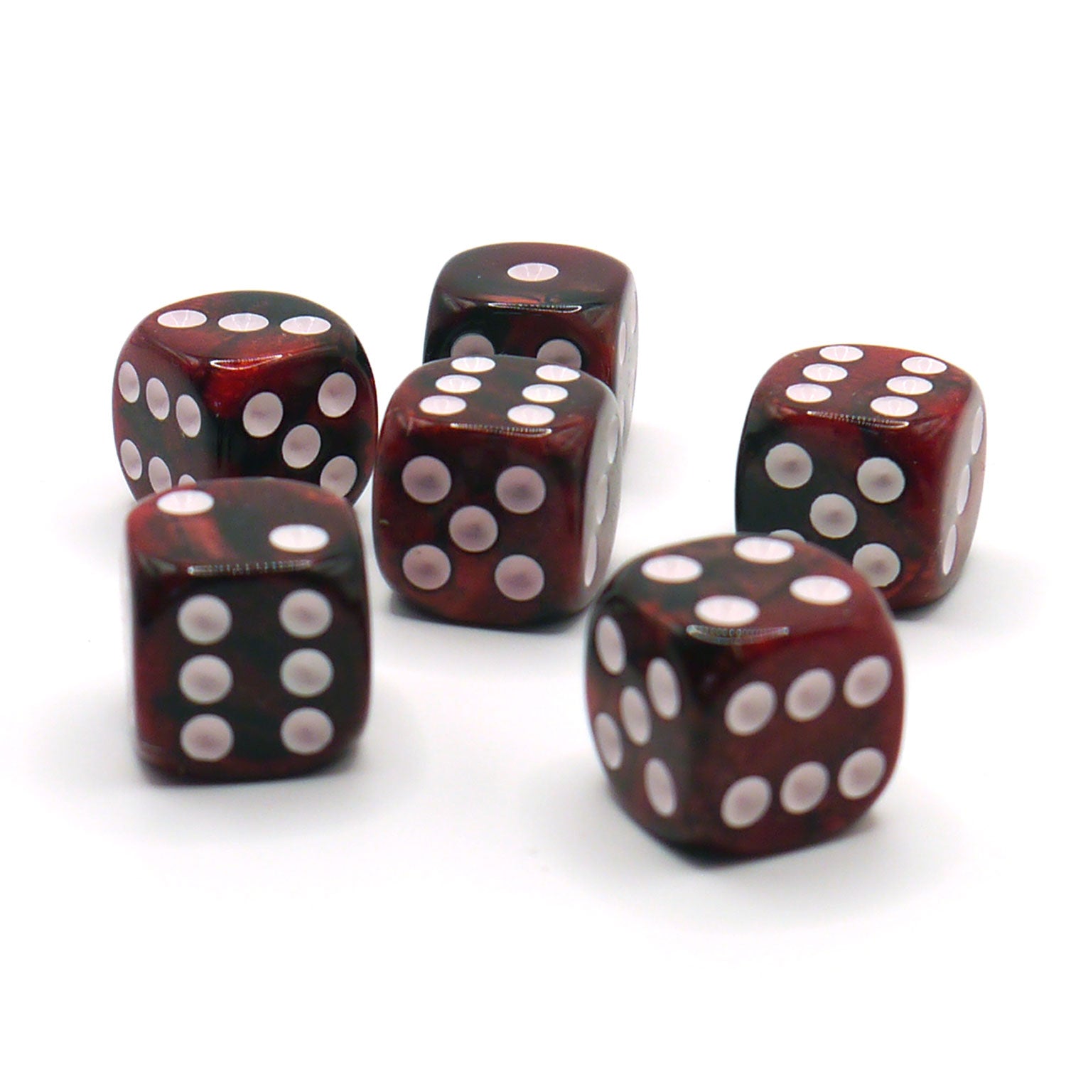 dice4friends-d6-racing-red-black-w-rfelset-6-w-rfel-16mm image 3