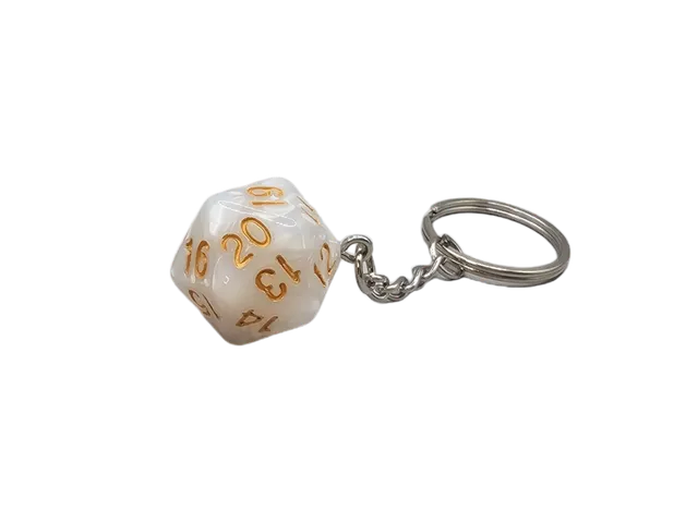 dice4friends-d20-spindown-keychain-w-rfelanh-nger-wei-gold image 1