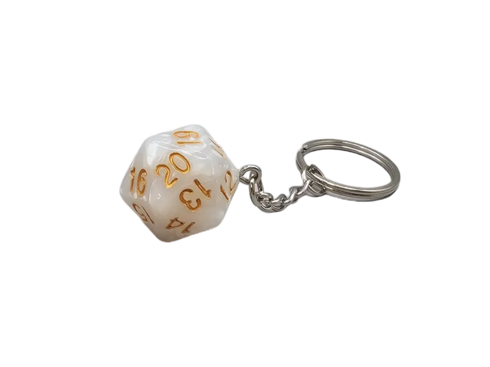 dice4friends-d20-spindown-keychain-w-rfelanh-nger-wei-gold image 1