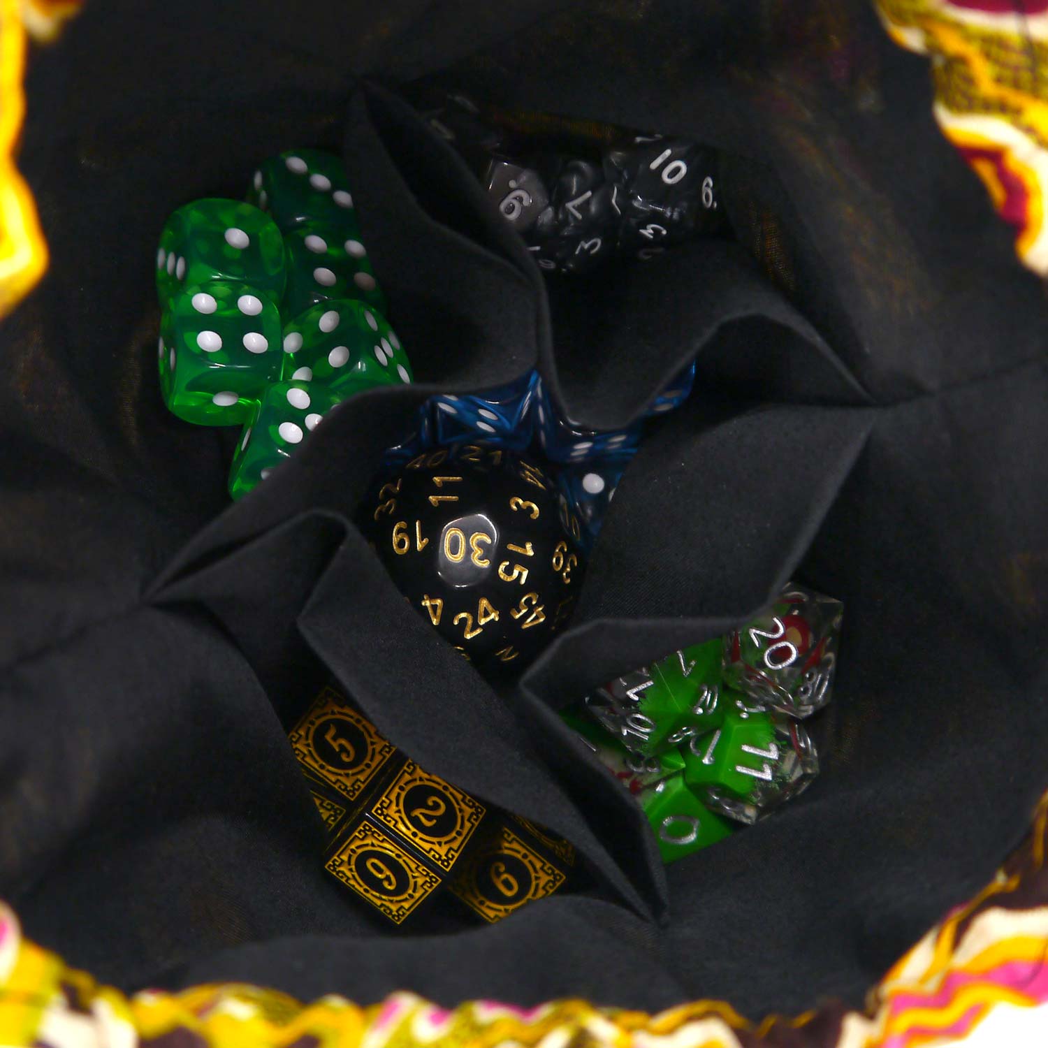dice4friends-w-rfelbeutel-braun-bunt-lionbag-baumwolle image 5