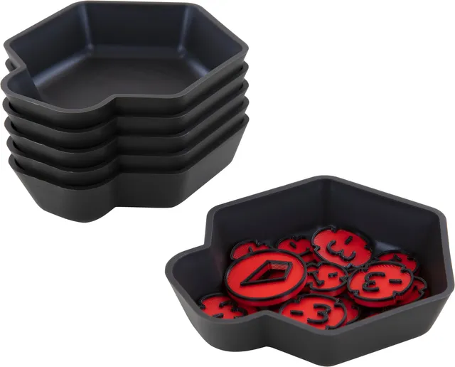 feldherr-shell-token-trays-6er-set-spielsteine-schalen image 1