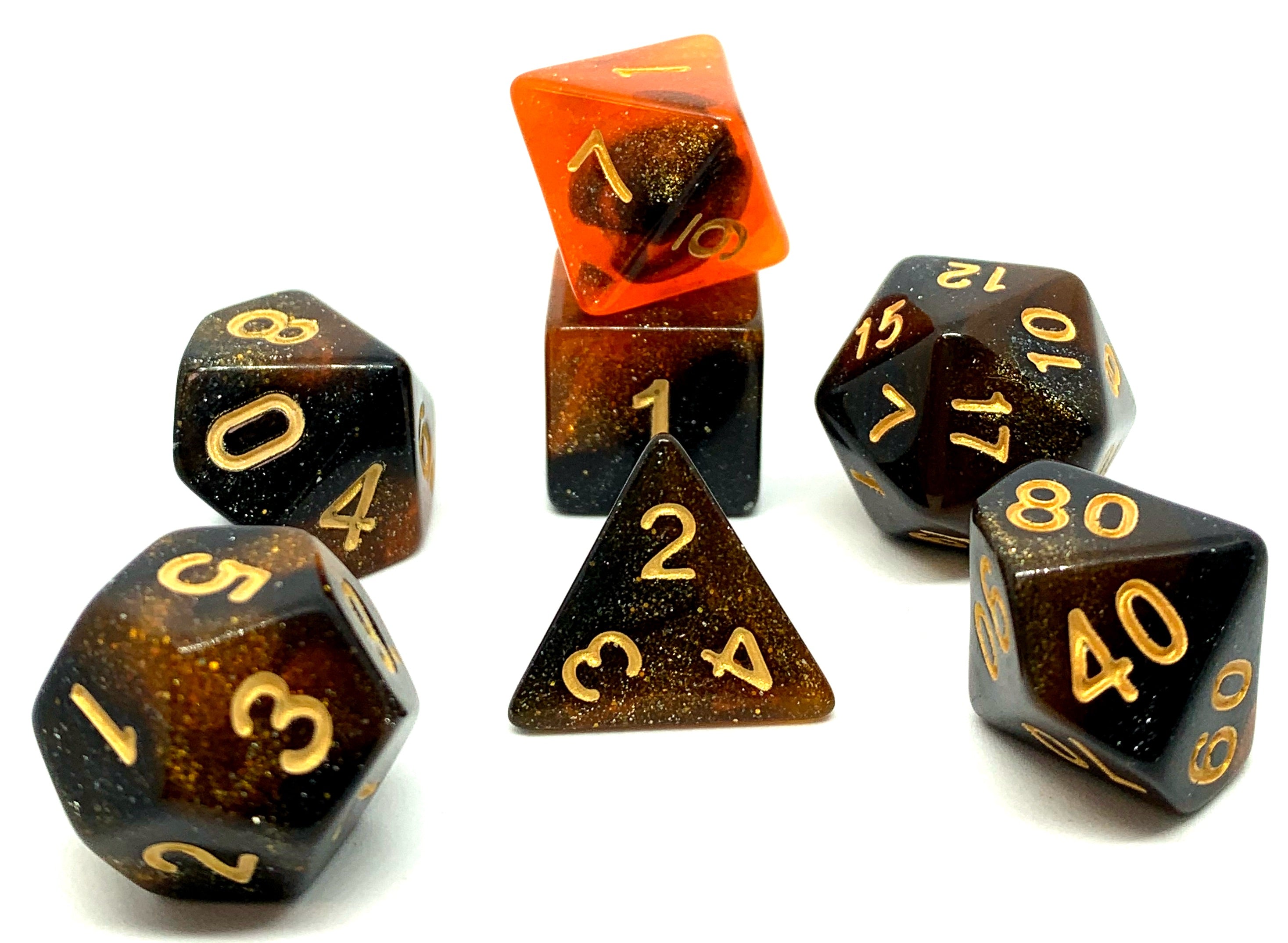 dice4friends-rpg-w-rfel-galaxy-amber-7-teiliges-set image 1