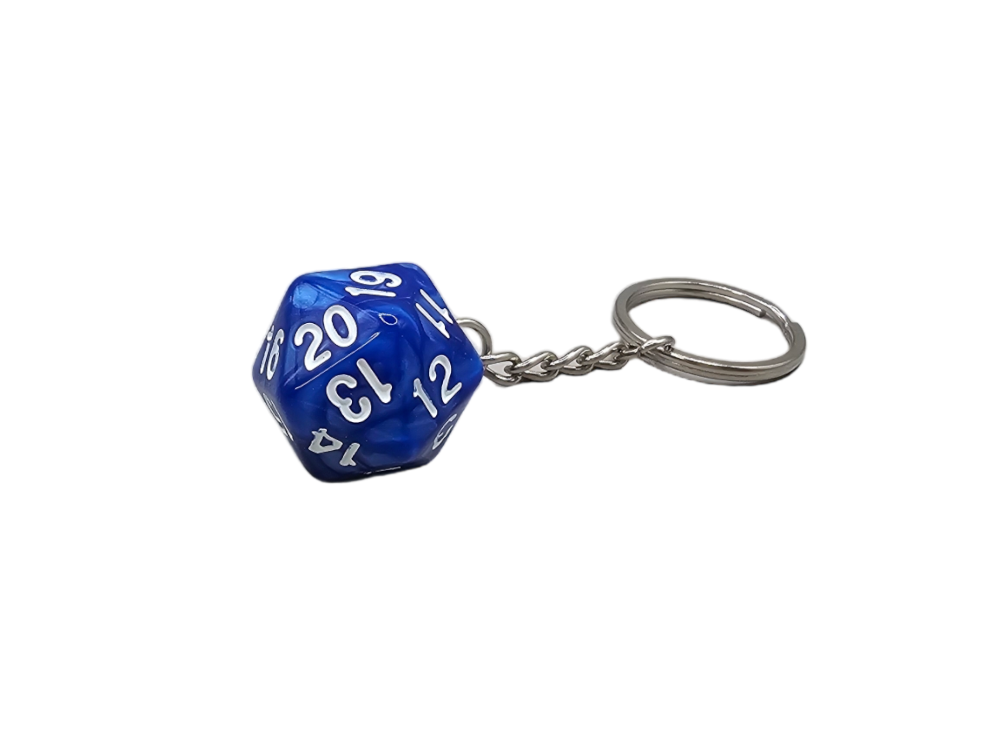 dice4friends-accessoires-d20-spindown-keychain-schl-sselanh-nger-blau image 1