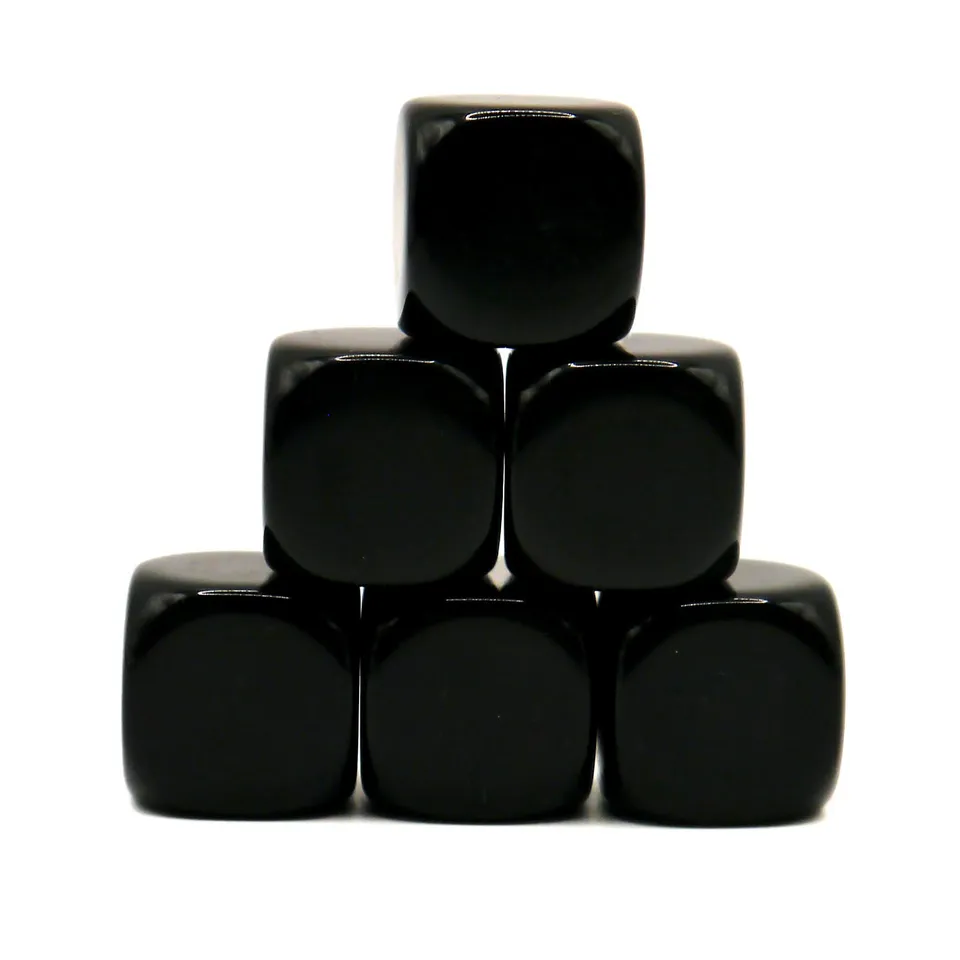 dice4friends-sonderw-rfel-d6-blank-black-w-rfelset-6-w-rfel-schwarz image 1