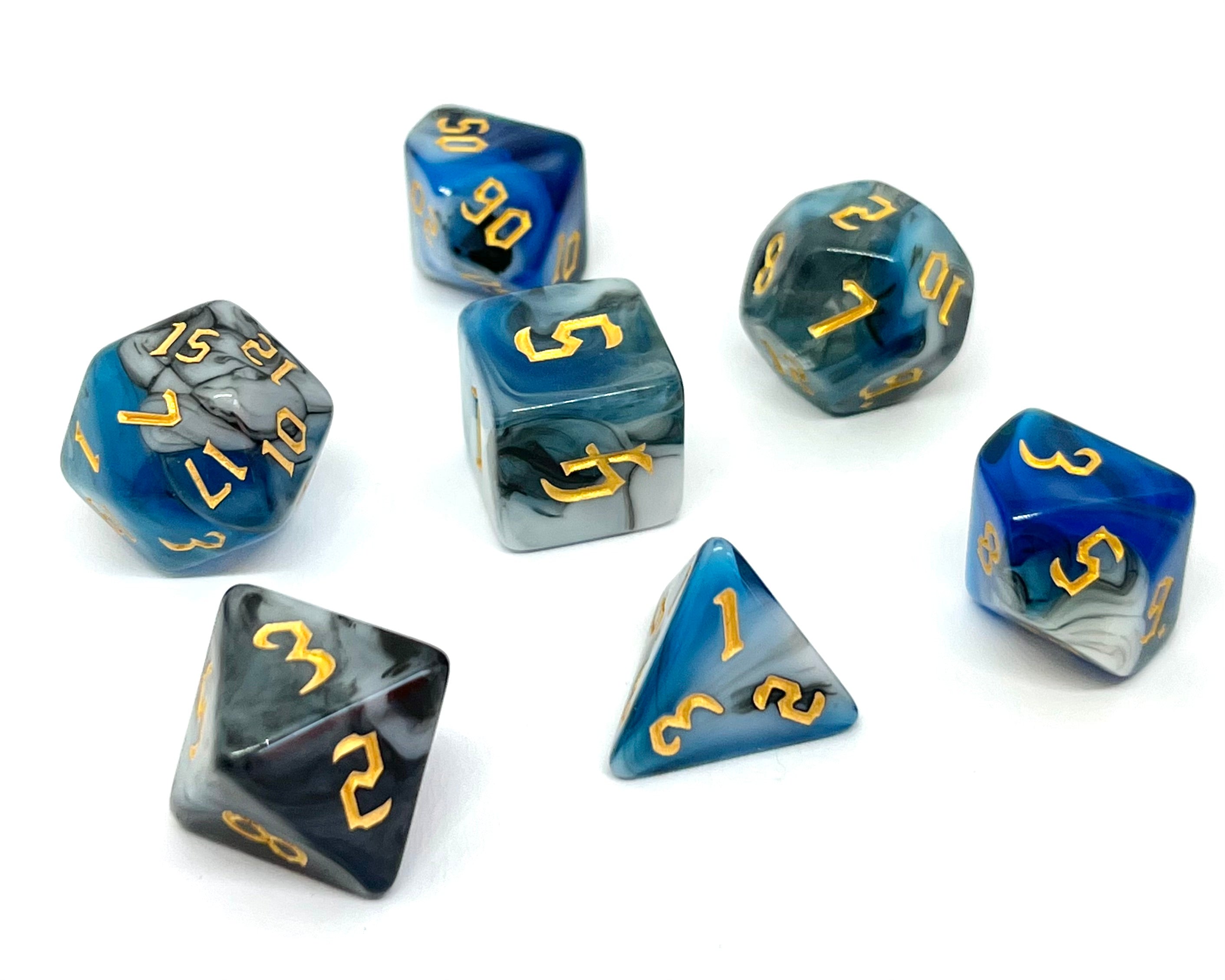 dice4friends-7-teiliges-rpg-w-rfelset-blue-warrior-7-w-rfel image 3