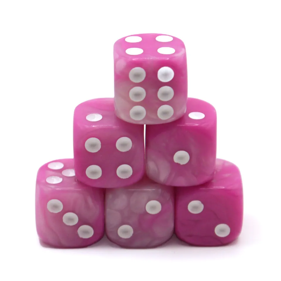 dice4friends-two-toned-d6-w-rfelset-pink-white-6x-16mm image 1