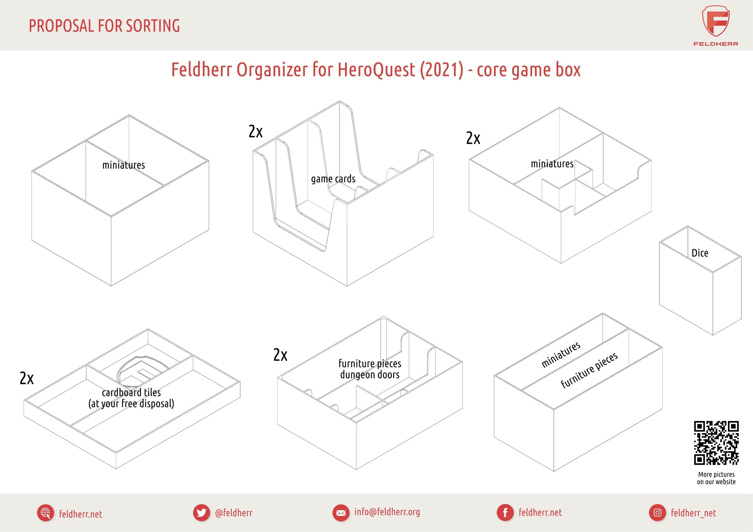 feldherr-accessories-organizer-heroquest-2021-inlay-kernspielbox image 6
