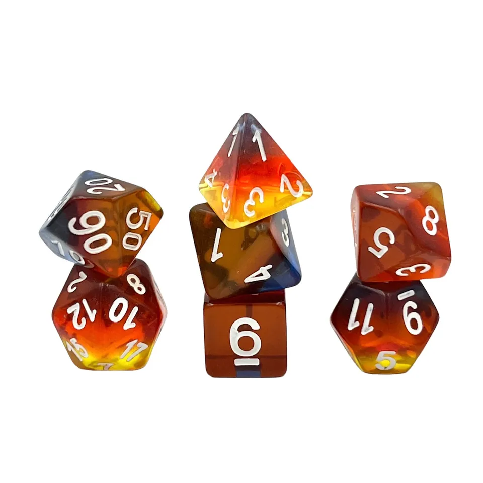 dice4friends-transparent-burning-cloud-w-rfelset-7-teilig image 1