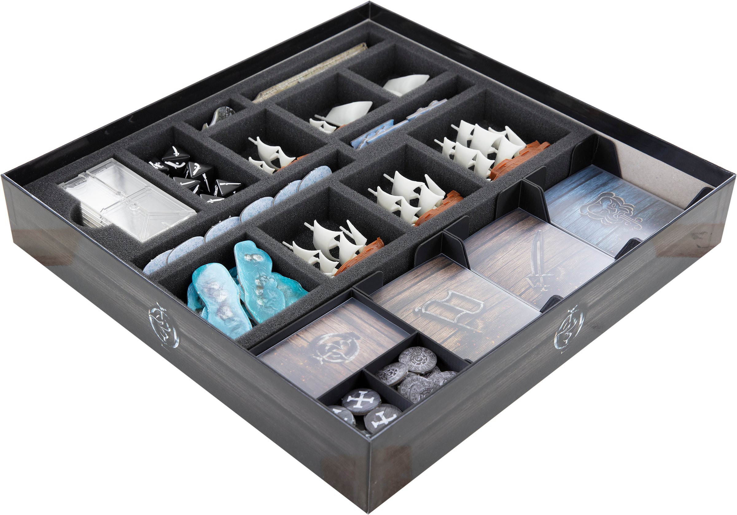 feldherr-foam-trays-schaumstoffset-organizer-oak-and-iron image 1