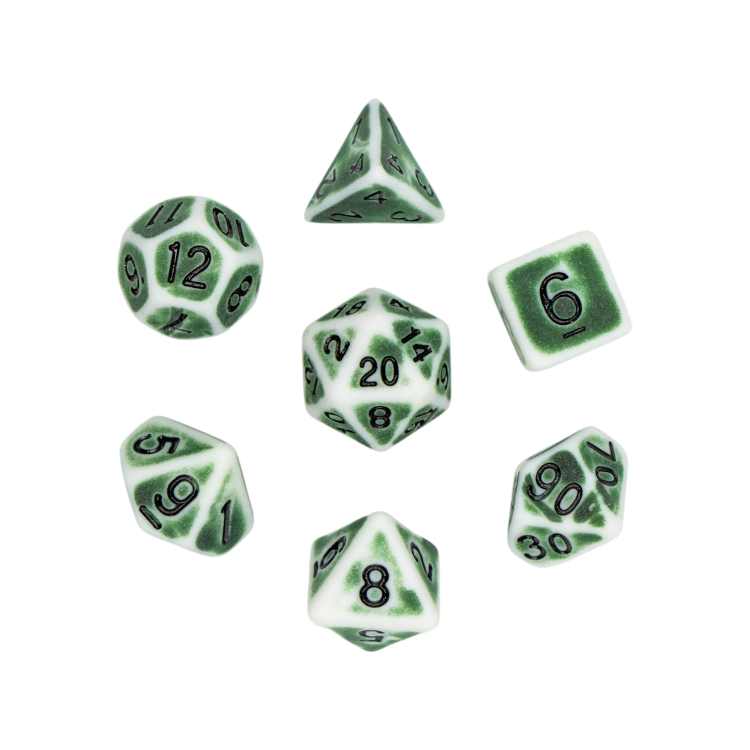 dice4friends-7-teiliges-rpg-w-rfelset-ancient-flintstone-green image 1