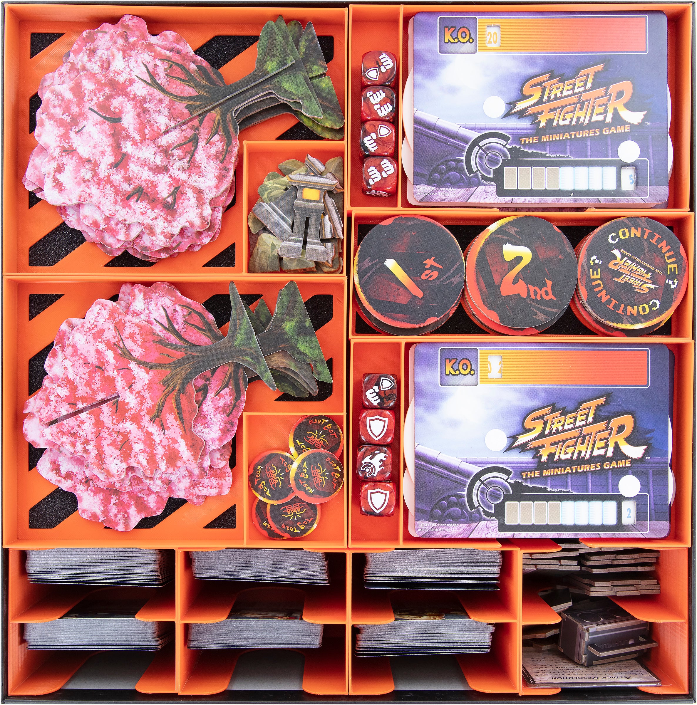 feldherr-organizer-street-fighter-einsatz-core-game-box-schaum image 2