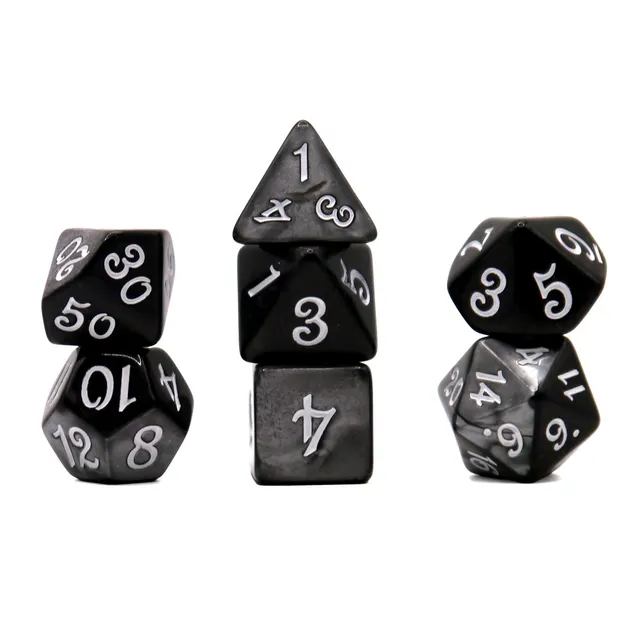 dice4friends-fable-seven-ravens-w-rfelset-7-teilig-schwarz image 1