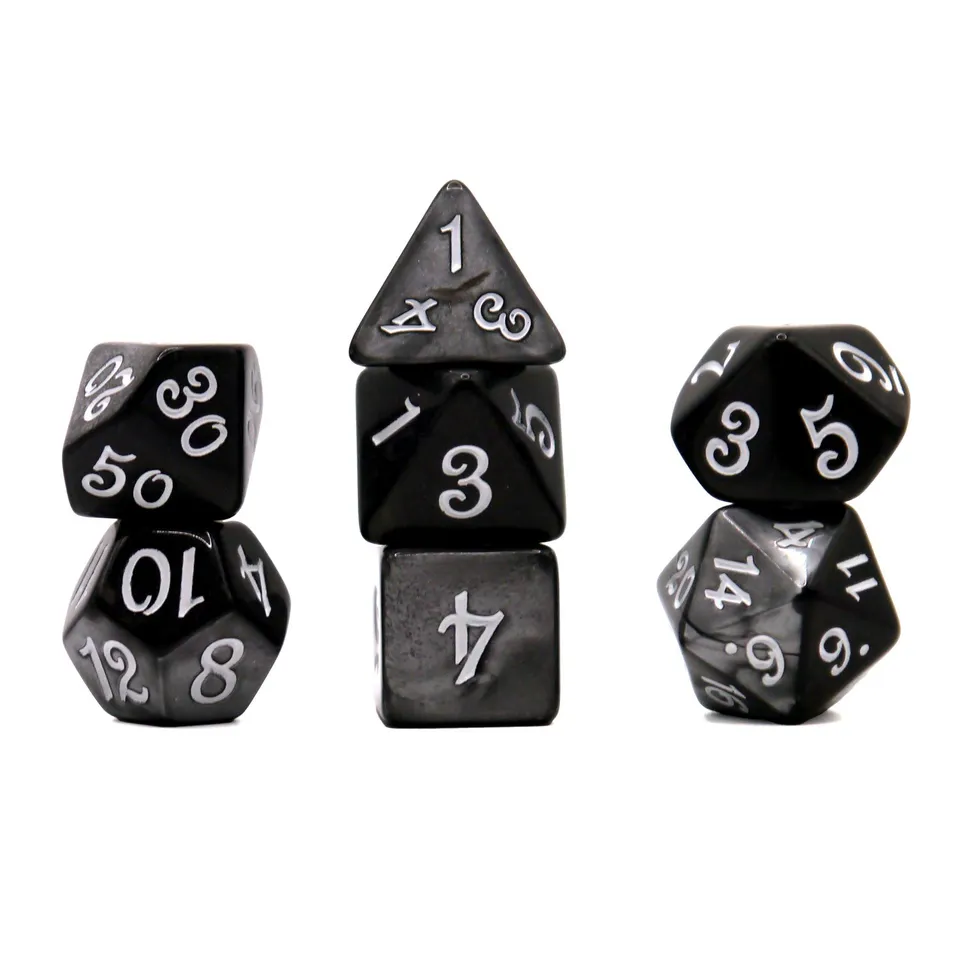 dice4friends-fable-seven-ravens-w-rfelset-7-teilig-schwarz image 1
