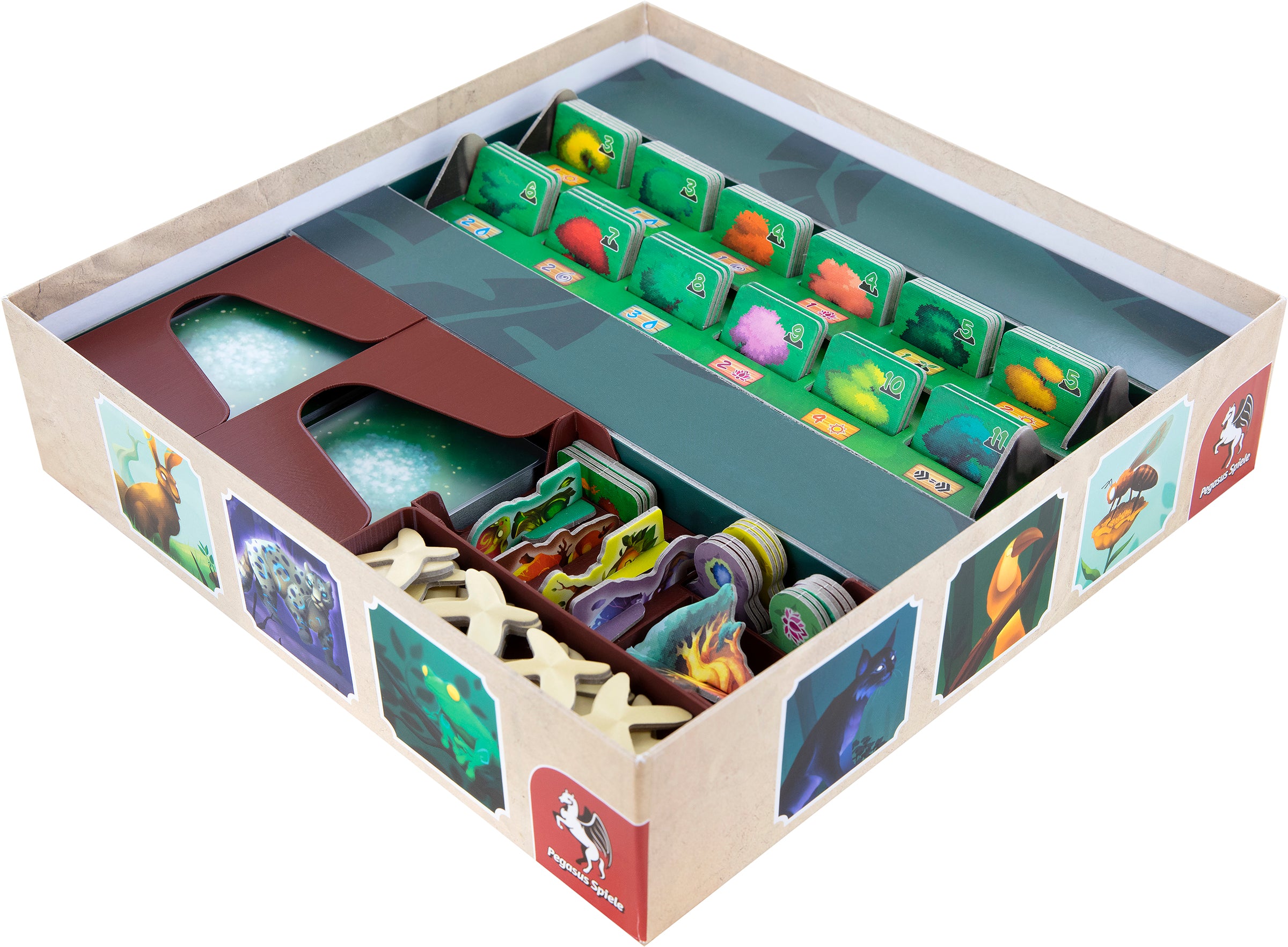 feldherr-organizer-living-forest-grundspielbox-insert-kartenhalter image 1