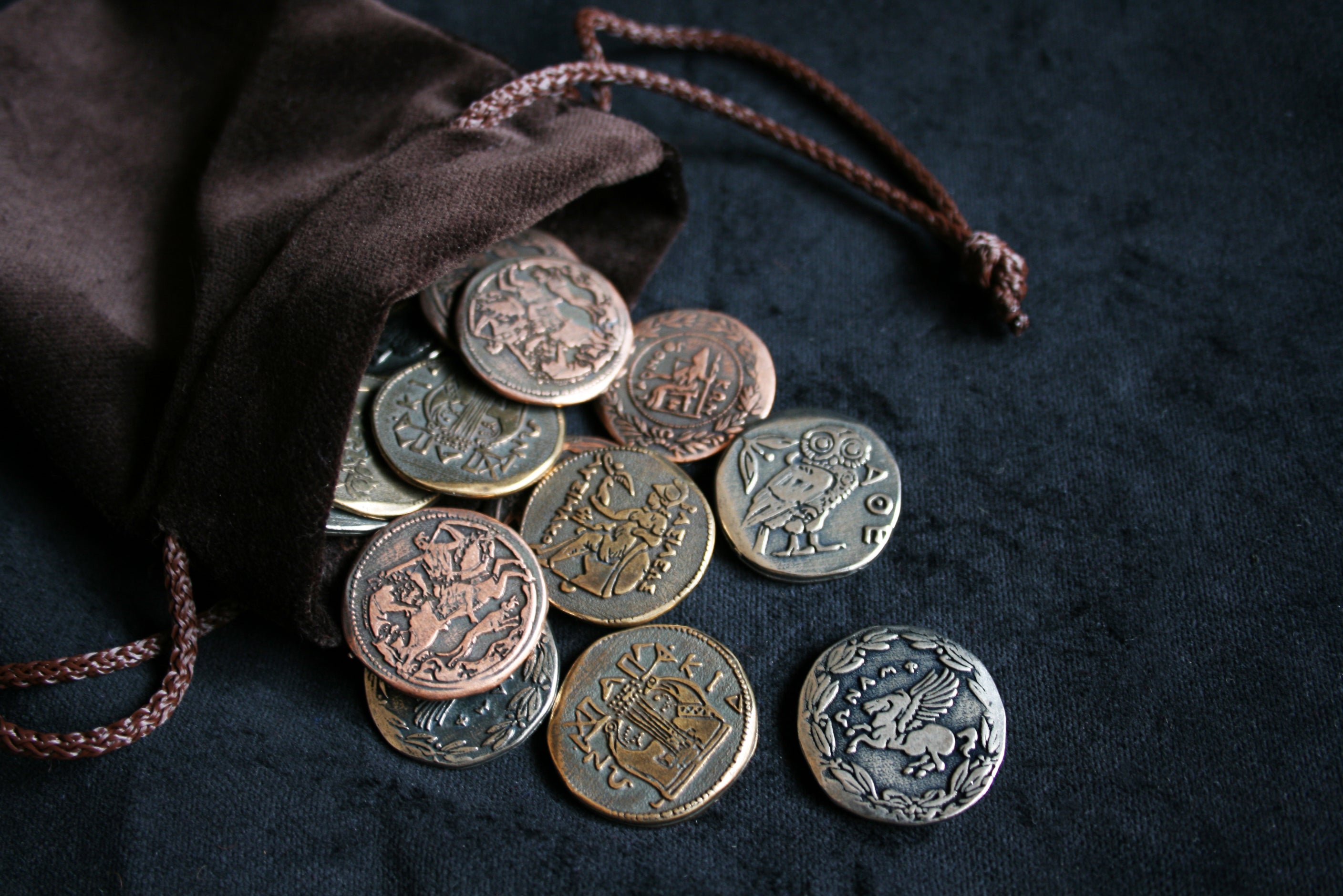 drawlab-legendary-metal-coins-cthulhu-metallm-nzen-20-st-ck-horror image 7