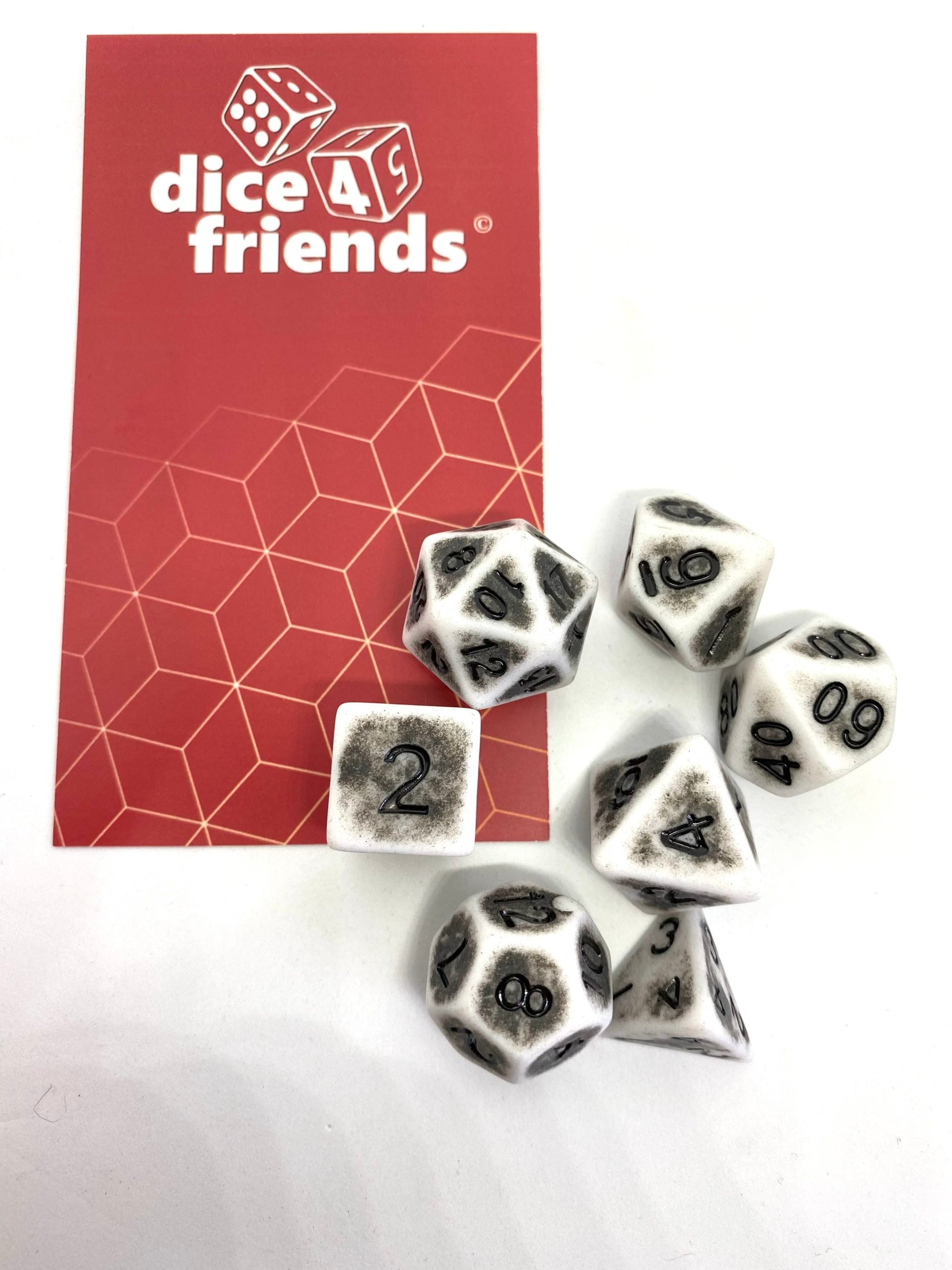 dice4friends-7-teiliges-rpg-w-rfelset-ancient-flintstone-grey-w-rfel image 2