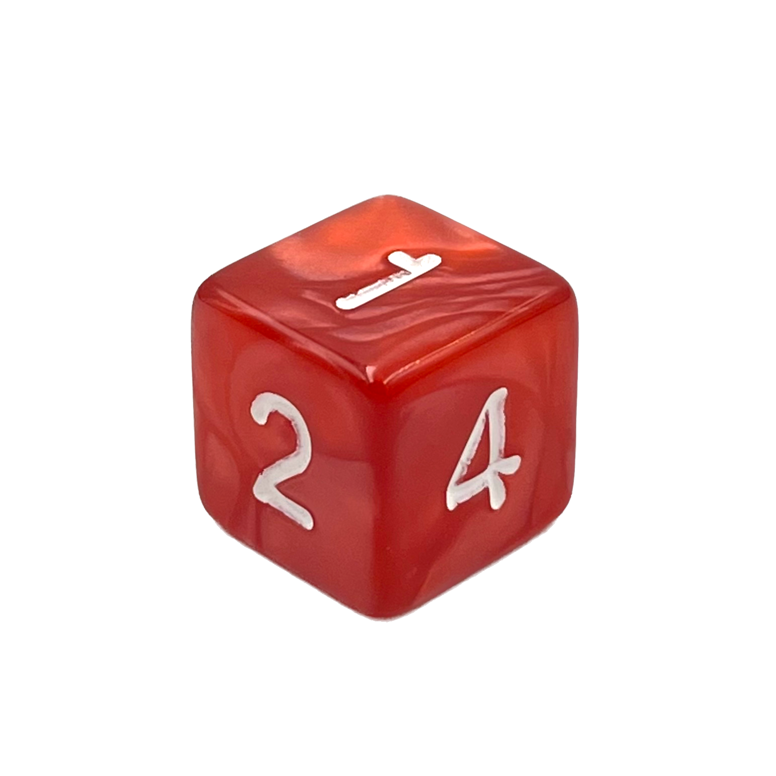 dice4friends-d6-augenw-rfel-pearl-red-w-rfel-rot image 1