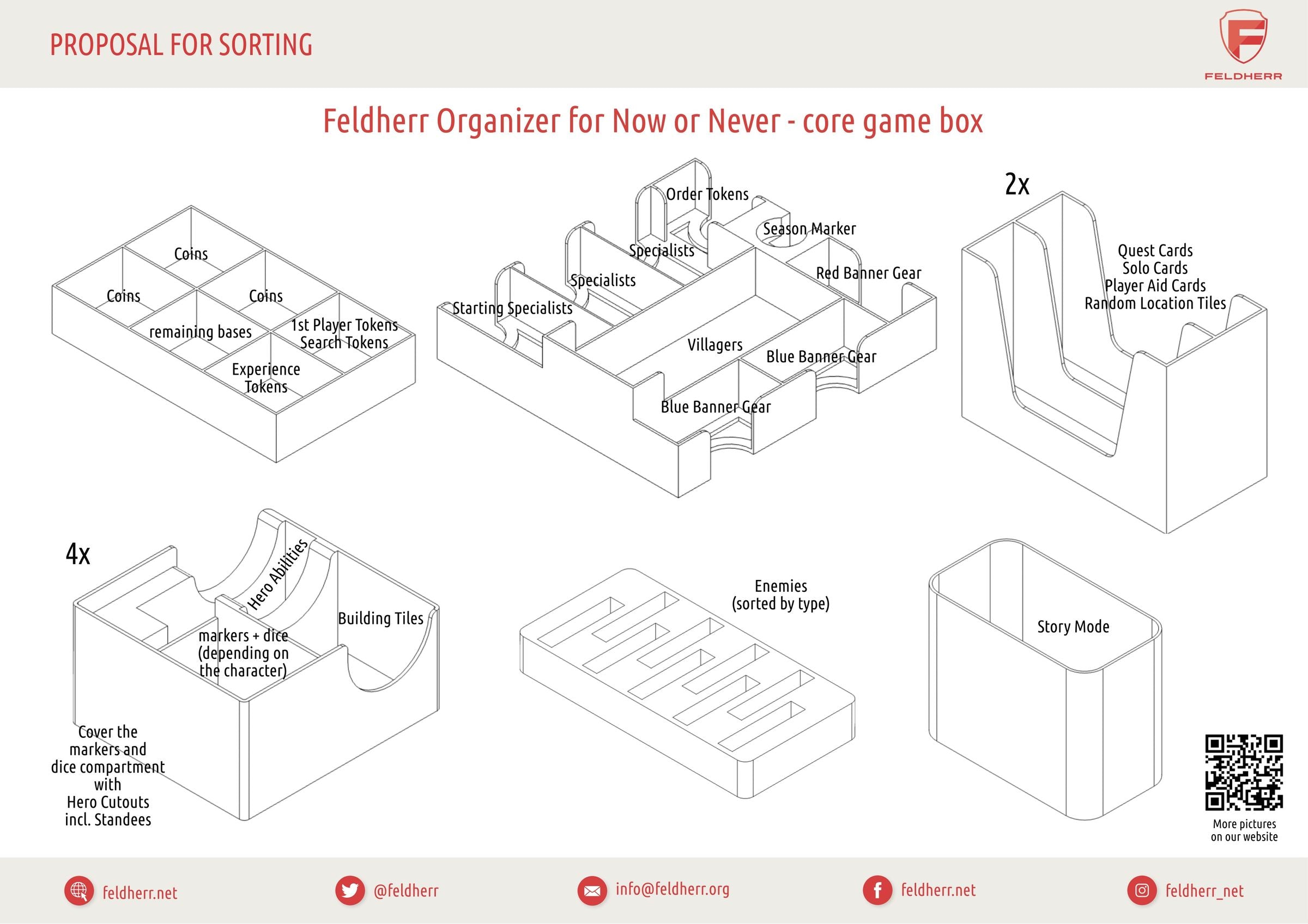 feldherr-organizer-insert-f-r-now-or-never-grundspiel-box-10-teilig image 5