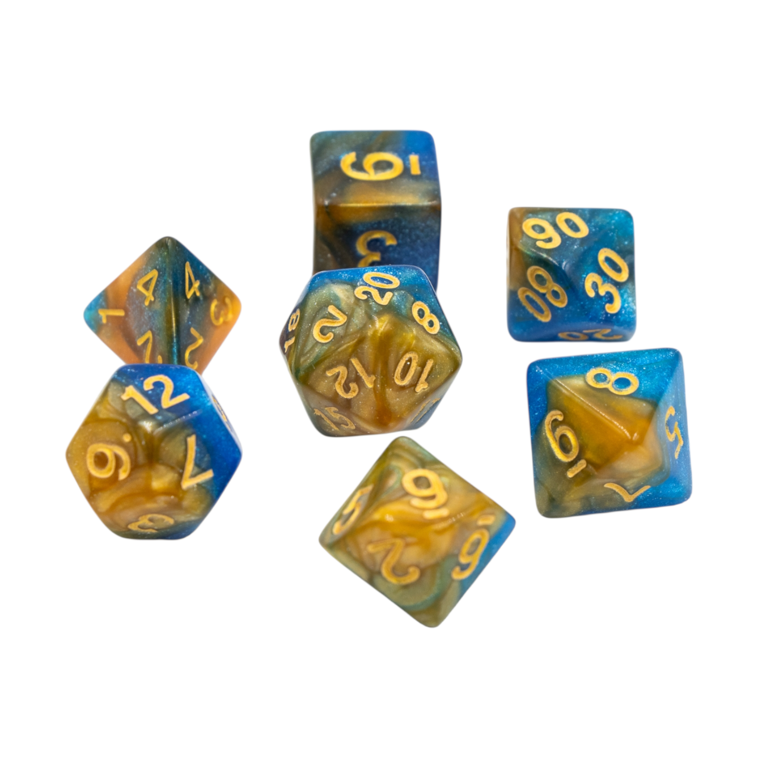 dice4friends-galaxy-neptune-7-teiliges-rpg-w-rfelset-blau image 2