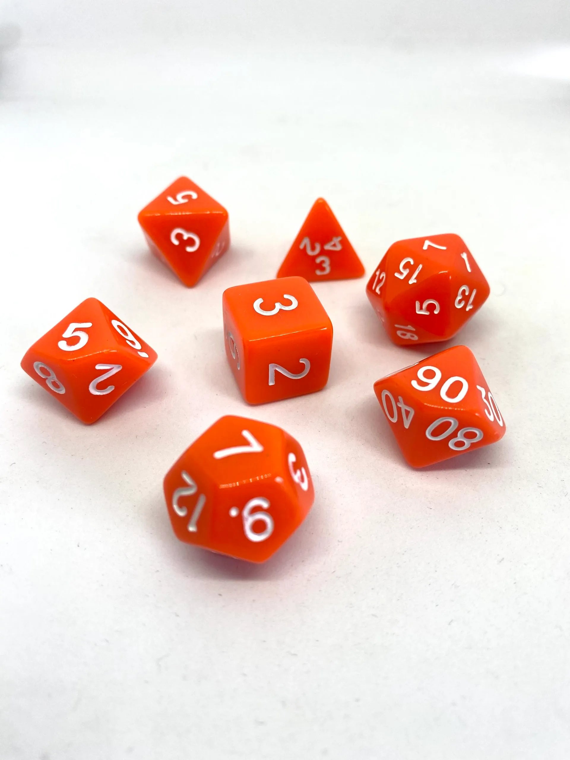 dice4friends-rpg-w-rfelset-opaque-orange-spielw-rfel-7er-orange image 1