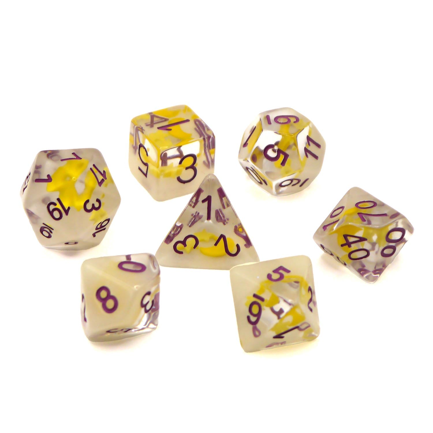 dice4friends-7-teiliges-rpg-w-rfelset-glow-moon-stars-w-rfel image 2