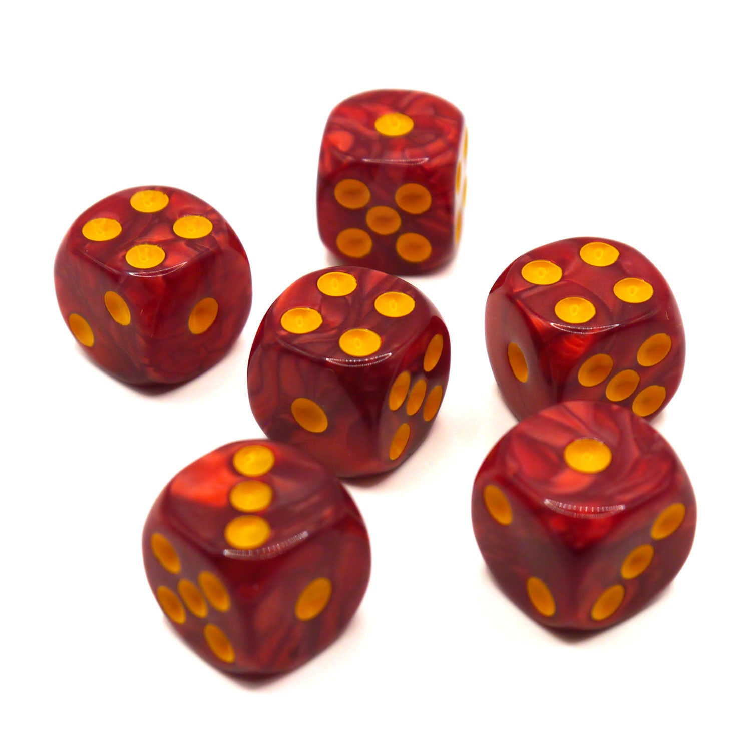 dice4friends-d6-augenw-rfel-sets-pearl-w-rfelset-rot-6-st-ck image 2