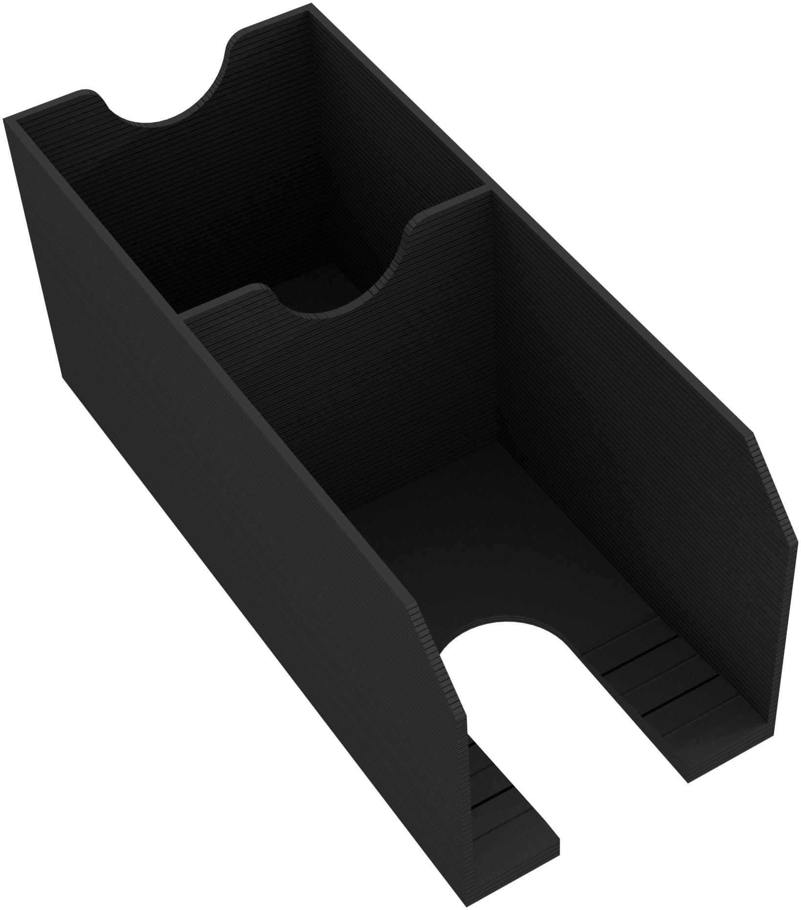 feldherr-card-holders-commander-deck-kartenhalter-schwarz-mit-friedhof image 8