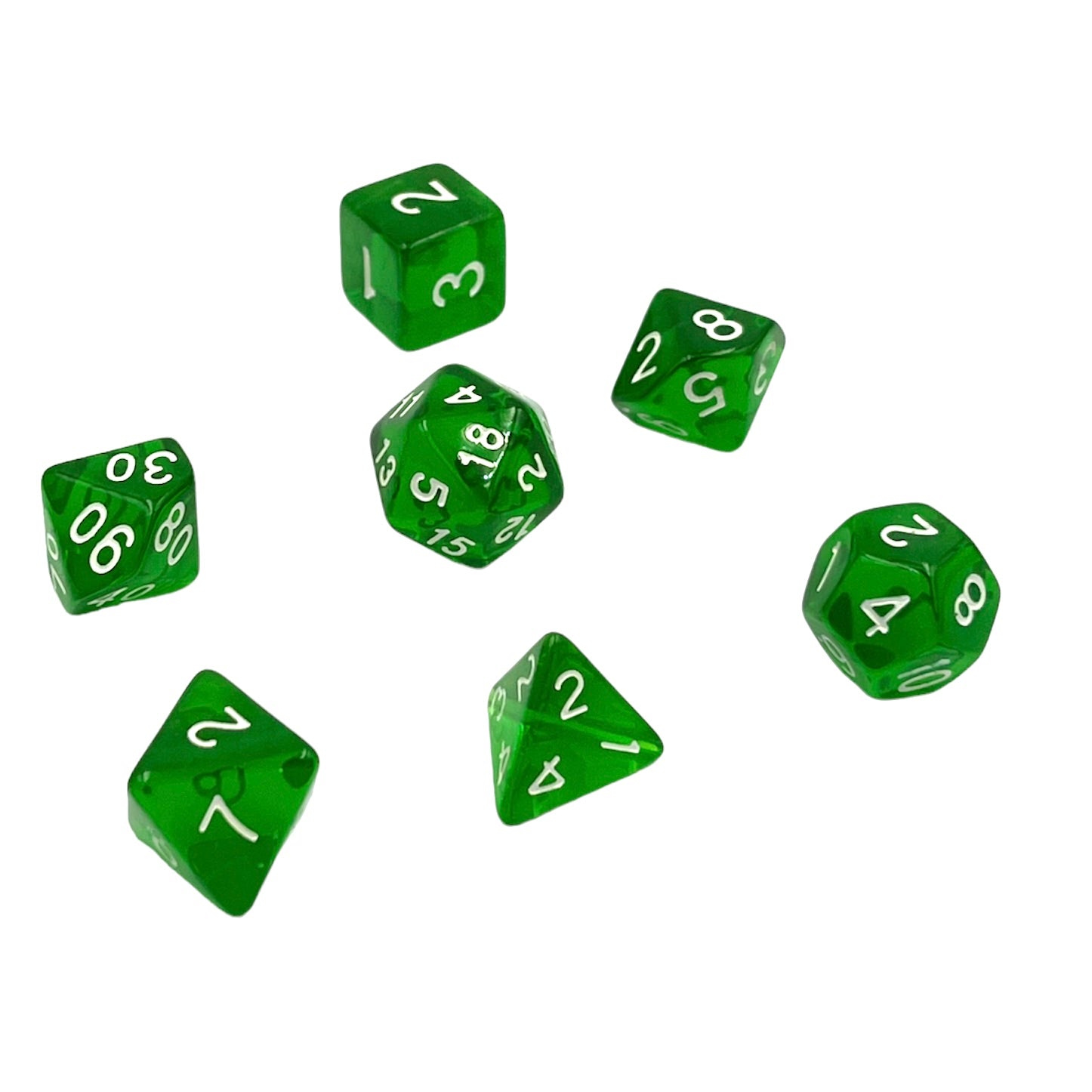 dice4friends-transparent-dark-green-w-rfelset-7-w-rfel-gr-n image 3