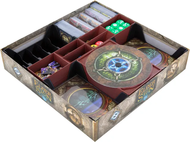 feldherr-elder-sign-organizer-einlage-revised-grundspiel-mit-sleeves image 1