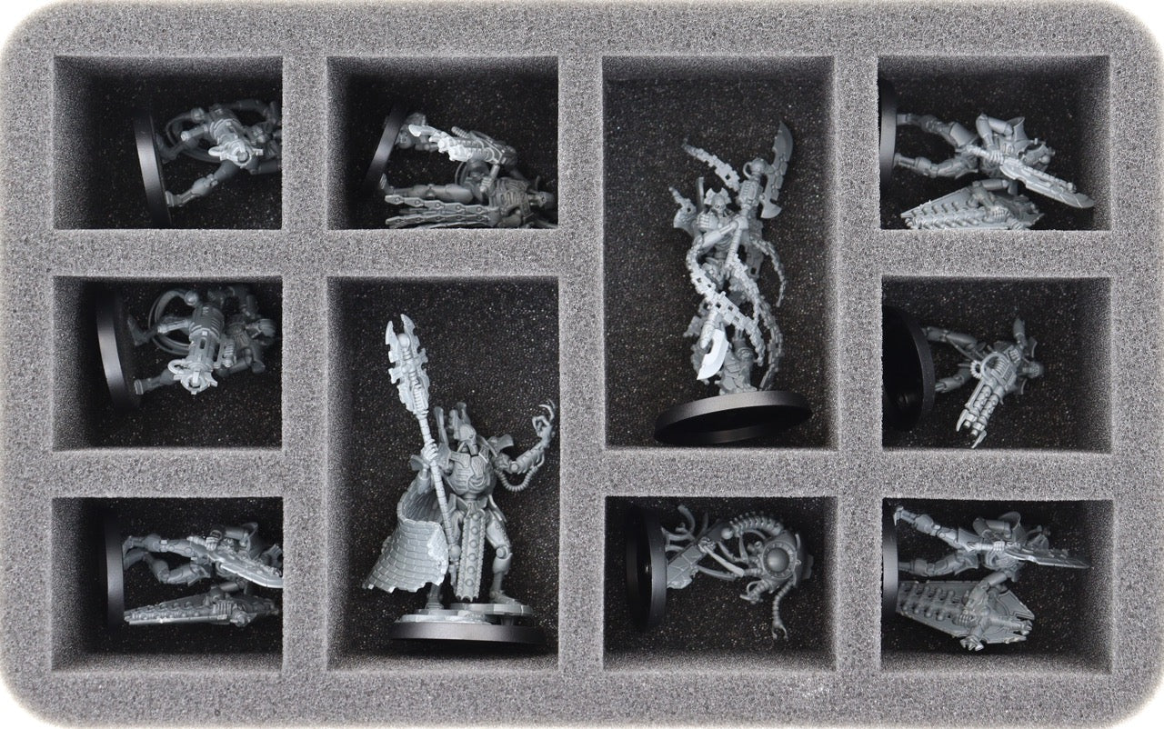 feldherr-foam-trays-hs060a074-schaumstoffeinlage-necrons-10-f-cher image 1