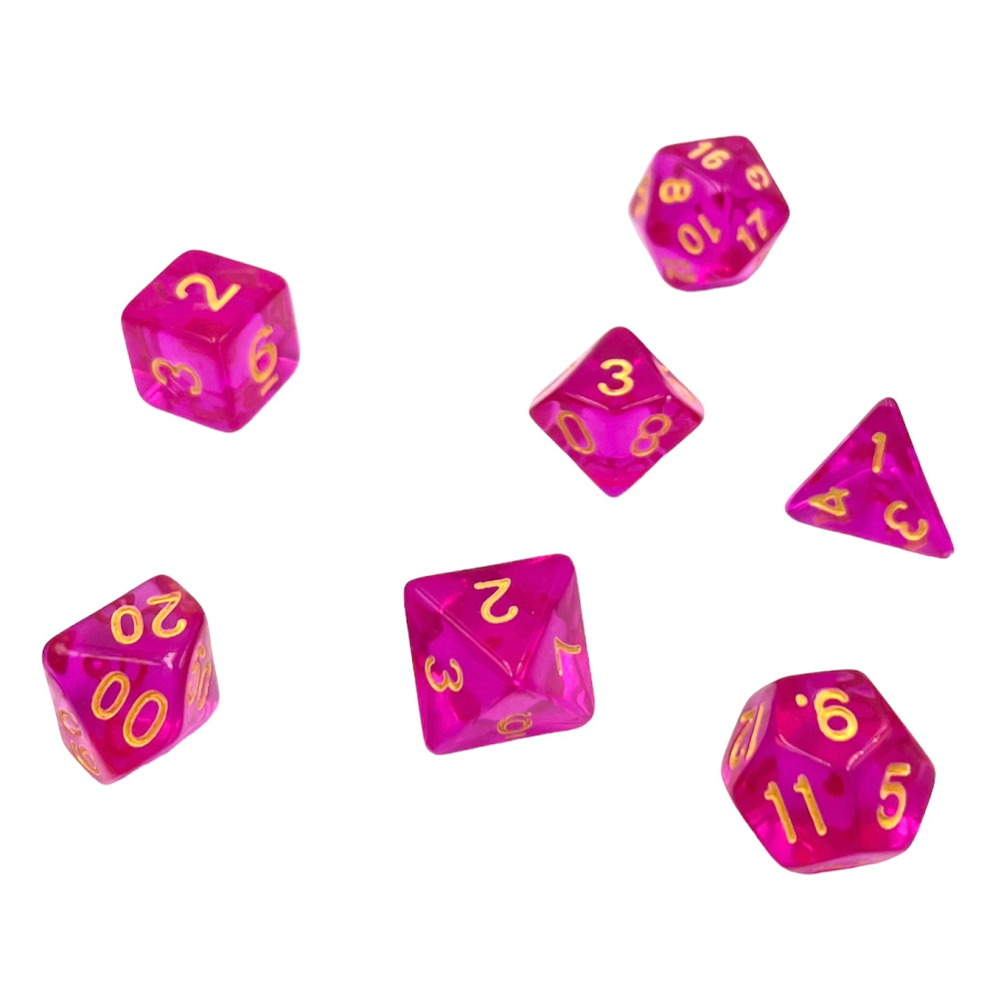 dice4friends-rpg-w-rfelset-transparent-bollywood-w-rfel-7-teilig-lila image 2