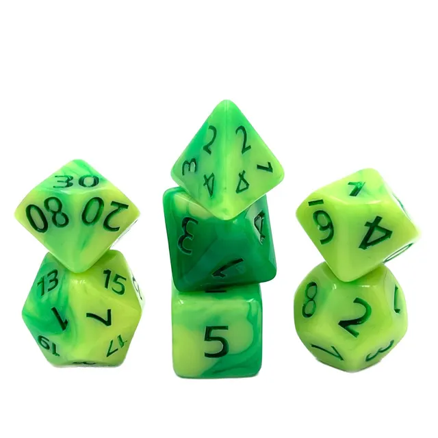 dice4friends-sour-apple-gum-7-teiliges-rpg-w-rfelset-gr-n image 1