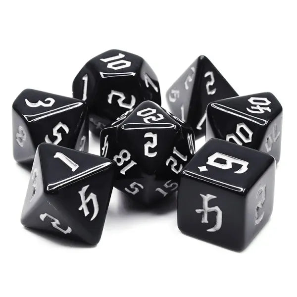 dice4friends-rpg-w-rfelset-7-teilig-opaque-chon-drite-black image 1
